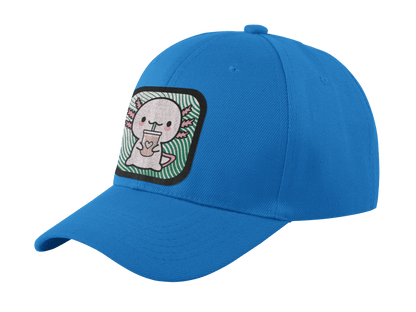 Gorra Unisex Curva Ajolote Bebiendo  Xo The Monster