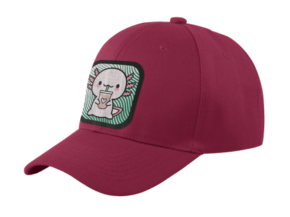 Gorra Unisex Curva Ajolote Bebiendo  Xo The Monster
