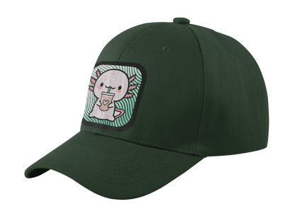 Gorra Unisex Curva Ajolote Bebiendo  Xo The Monster