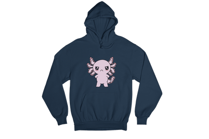 Hoodie Axolotzin Enojado Ajolote Unisex