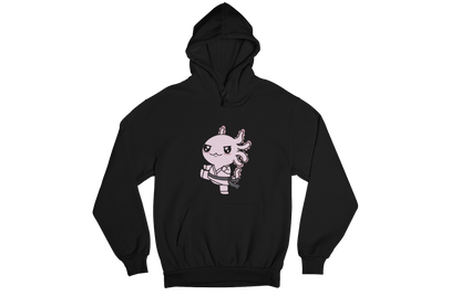 Hoodie Axolotzin Karateka Ajolote Unisex