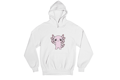 Hoodie Axolotzin Triste Ajolote Unisex