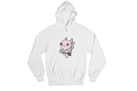 Hoodie Axolotzin Karateka Ajolote Unisex