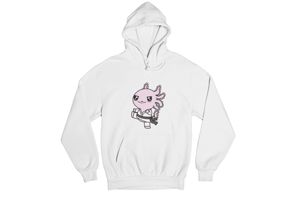 Hoodie Axolotzin Karateka Ajolote Unisex