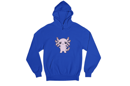 Hoodie Axolotzin Triste Ajolote Unisex