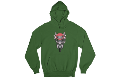 Hoodie Axolotzin Motoneta Ajolote Unisex