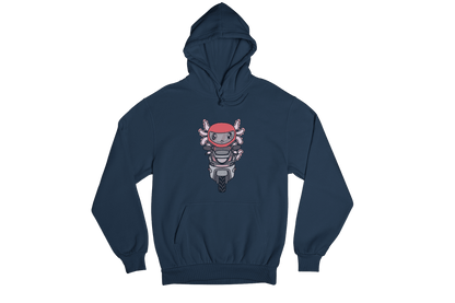 Hoodie Axolotzin Motoneta Ajolote Unisex