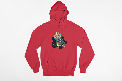 Hoodie Ajolotito Niña Y Quetzalcoatl Mirari Chan