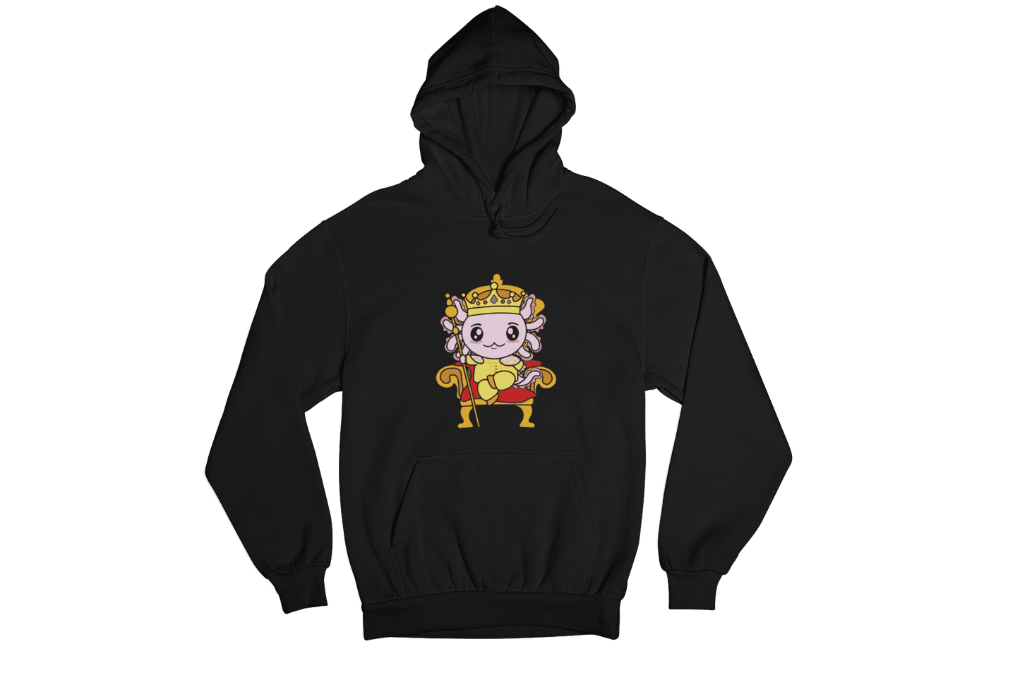 Hoodie Axolotzin Rey Ajolote Unisex