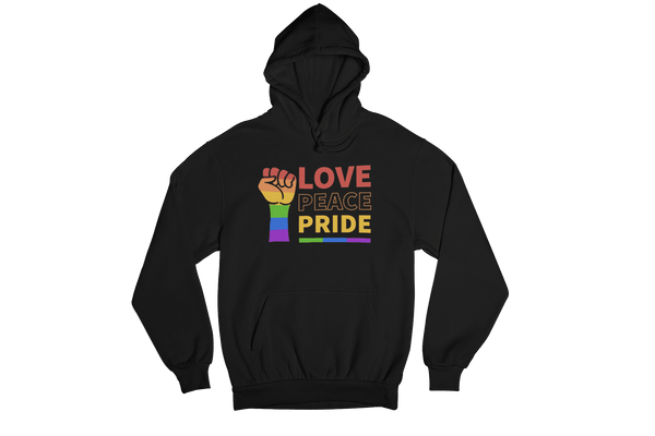 Hoodie Pride Peace Unisex