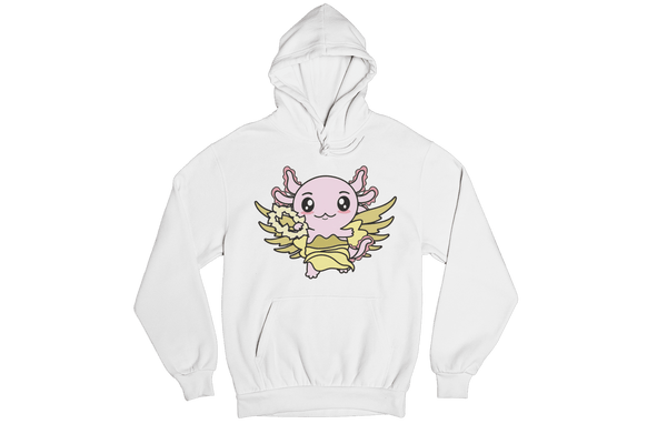 Hoodie Axolotzin Victoria Alada Ajolote Unisex