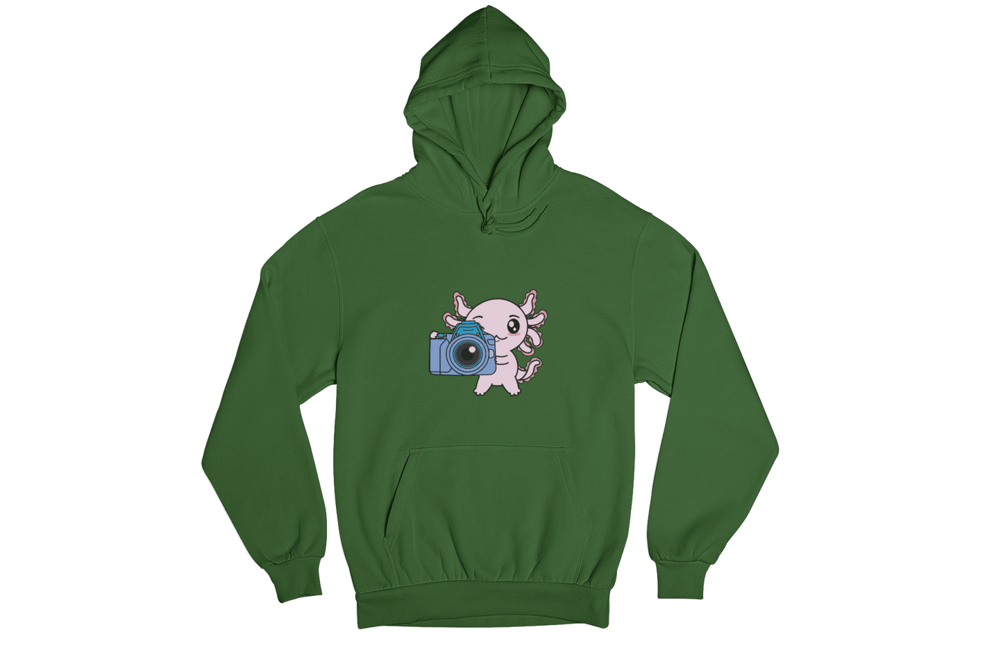 Hoodie Axolotzin Fotografo Ajolote Unisex