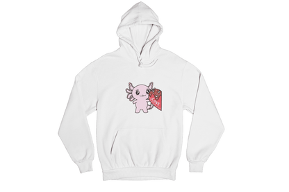 Hoodie Axolotzin Love You Ajolote Unisex