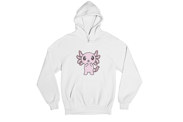 Hoodie Axolotzin Sorprendido Ajolote Unisex