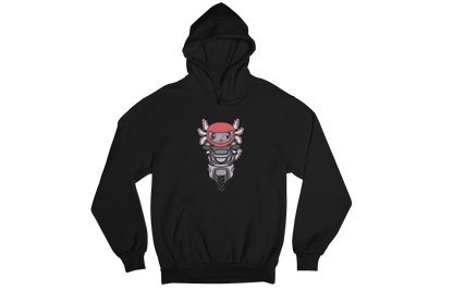 Hoodie Axolotzin Motoneta Ajolote Unisex