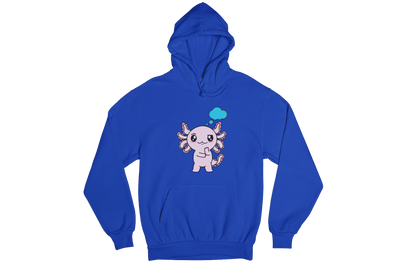 Hoodie Axolotzin Pensando Ajolote Unisex