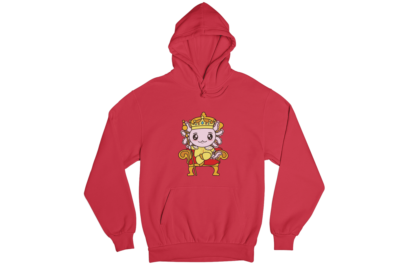 Hoodie Axolotzin Rey Ajolote Unisex