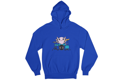 Hoodie Axolotzin Baterista Ajolote Unisex
