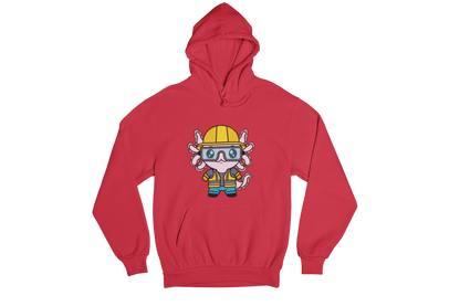 Hoodie Axolotzin Constructor Ajolote Unisex