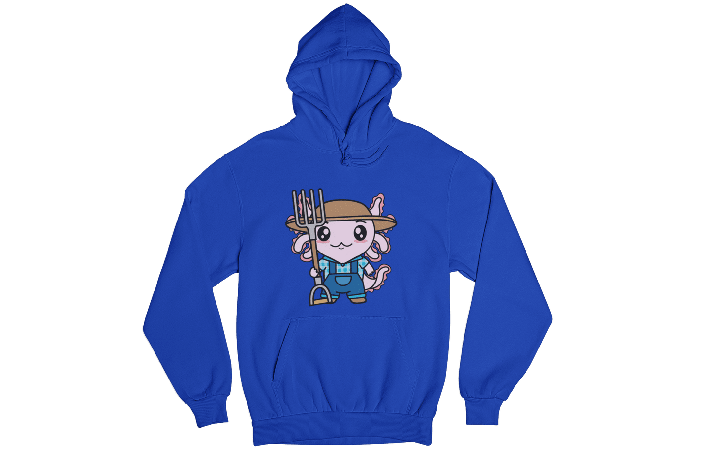 Hoodie Axolotzin Granjero Ajolote Unisex