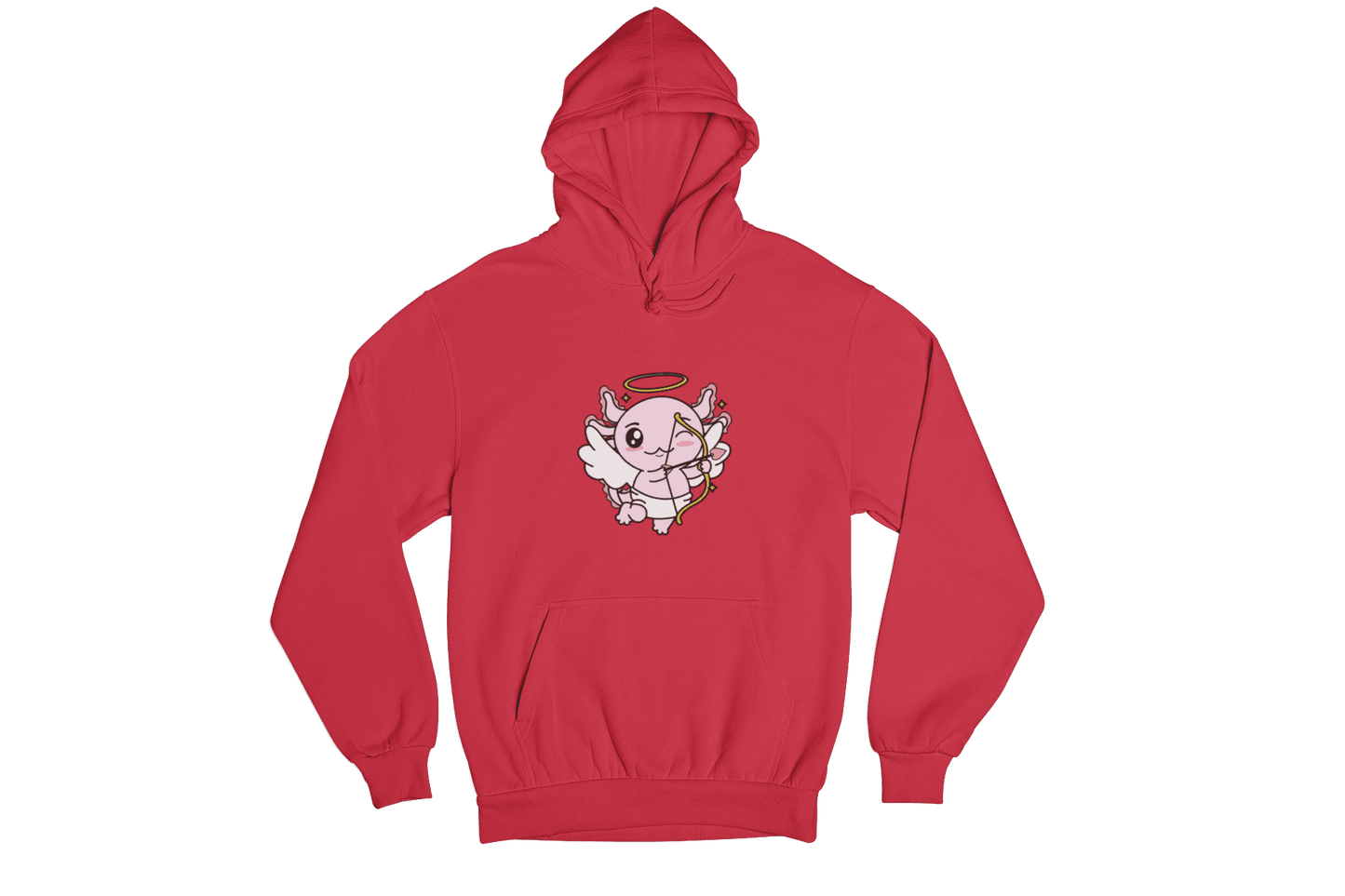 Hoodie Axolotzin Cupido Ajolote Unisex