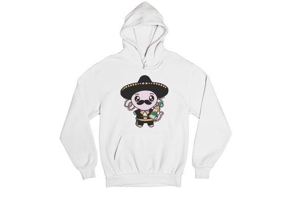 Hoodie Axolotzin Mariachi Ajolote Unisex