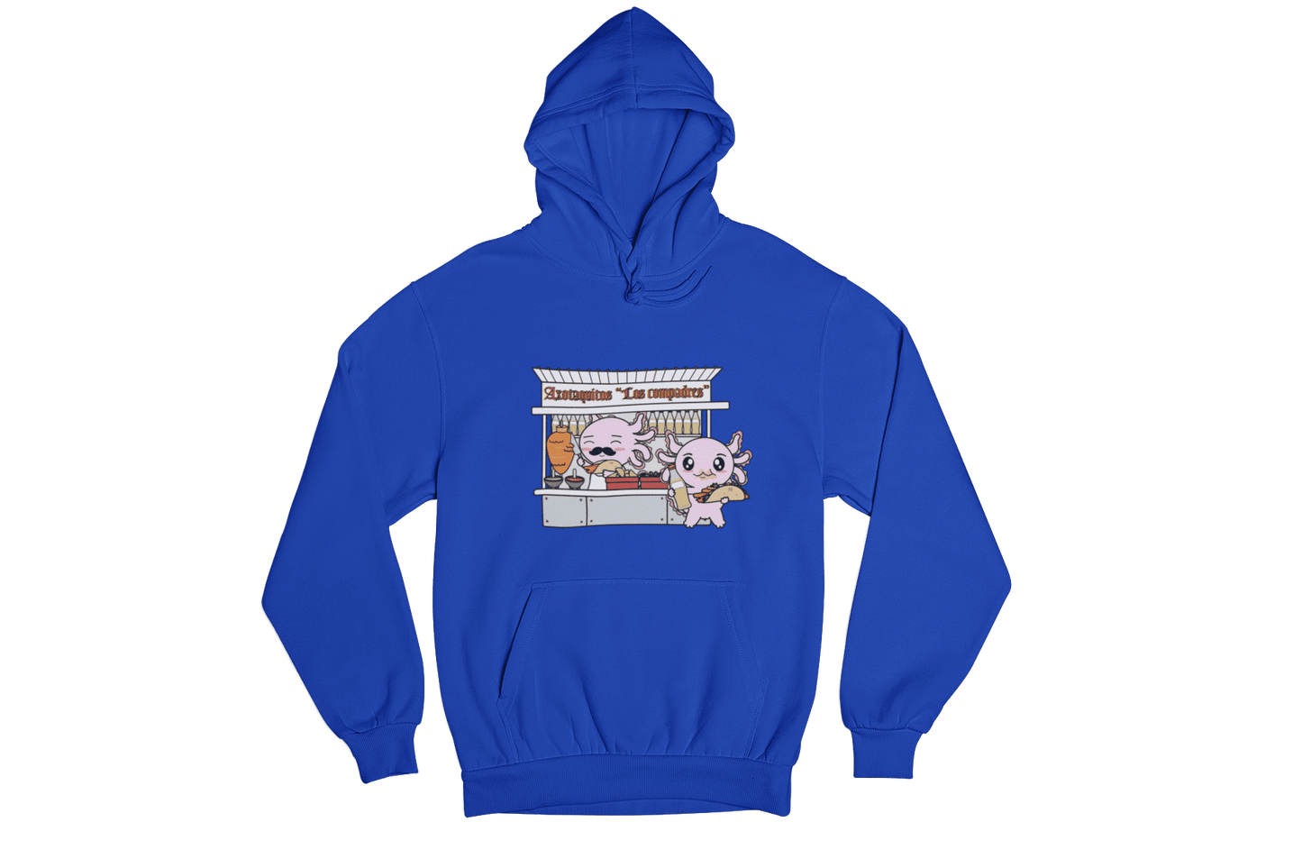 Hoodie Axolotzin Puesto De Tacos Ajolote Unisex