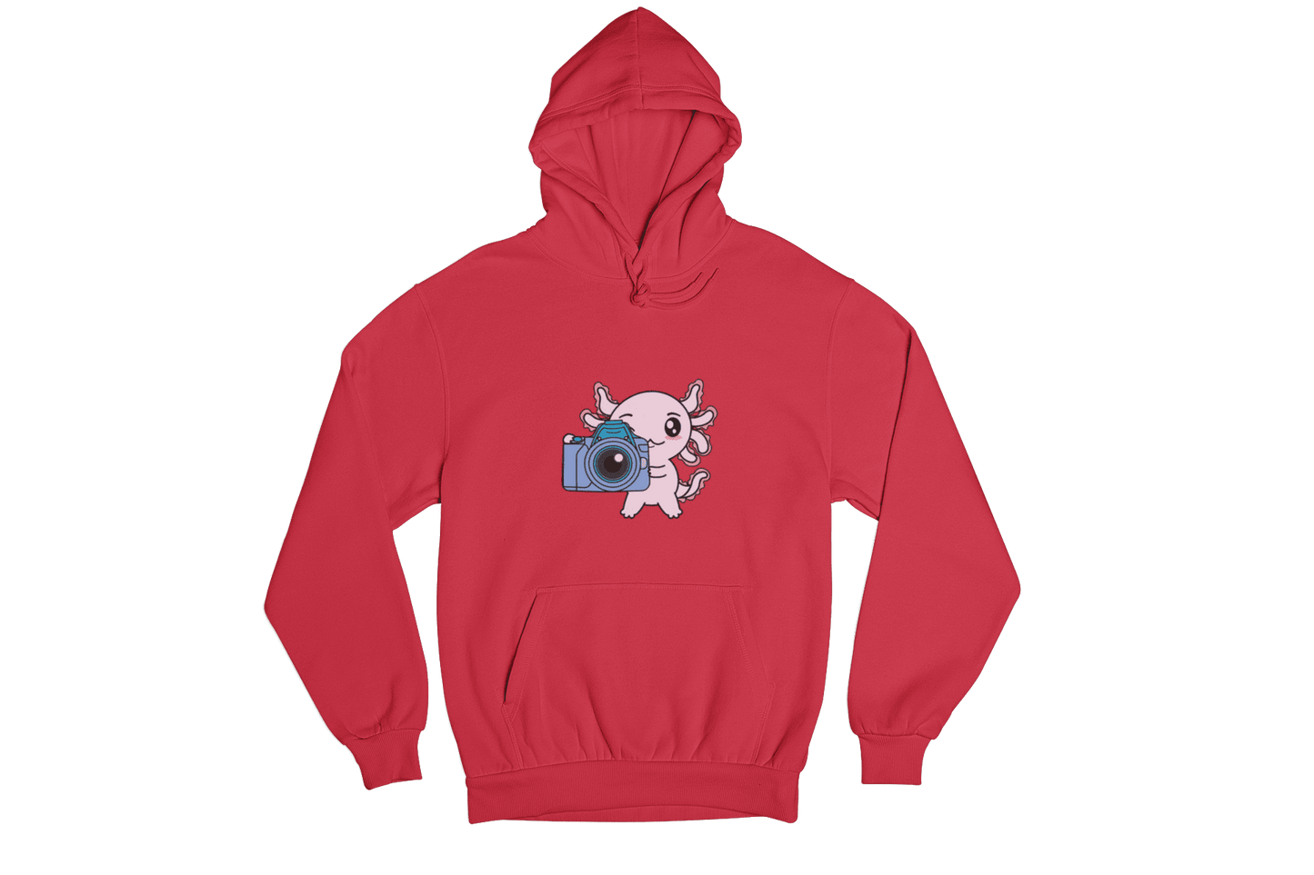 Hoodie Axolotzin Fotografo Ajolote Unisex