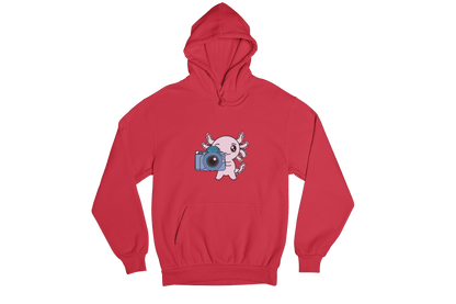 Hoodie Axolotzin Fotografo Ajolote Unisex