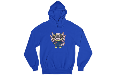 Hoodie Axolotzin Piloto De Carreras Ajolote Unisex