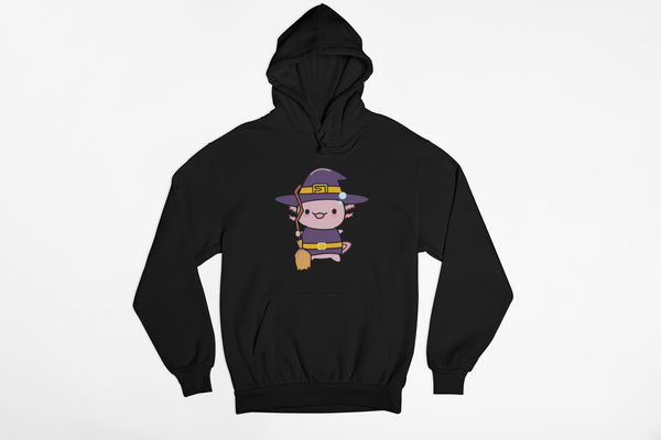 Hoodie Ajolotita Brujita Xo The Monster Unisex