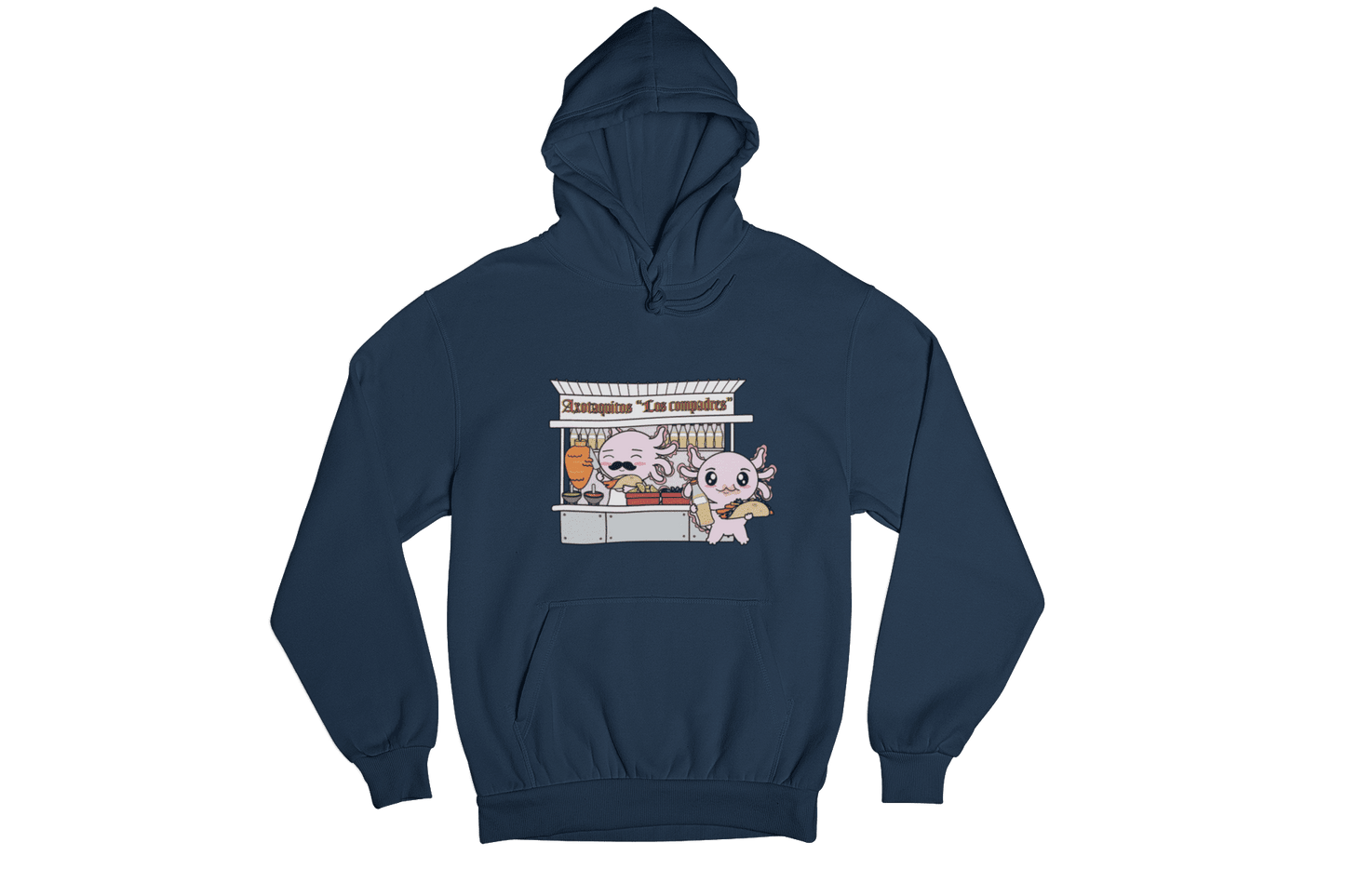 Hoodie Axolotzin Puesto De Tacos Ajolote Unisex