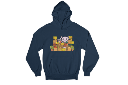Hoodie Axolotzin Marchante Ajolote Unisex