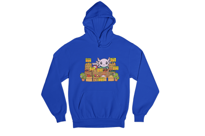 Hoodie Axolotzin Marchante Ajolote Unisex