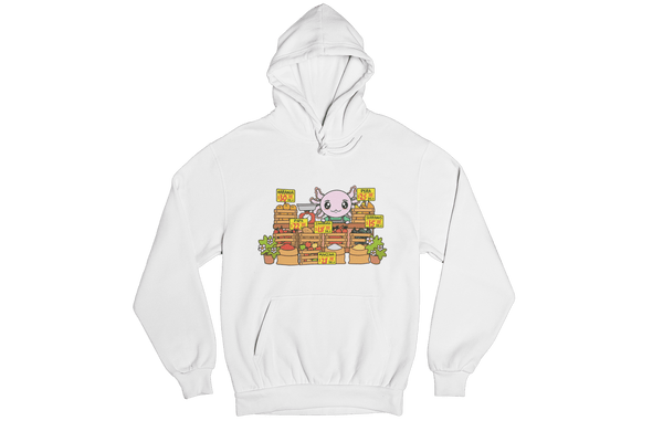 Hoodie Axolotzin Marchante Ajolote Unisex