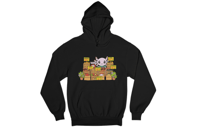 Hoodie Axolotzin Marchante Ajolote Unisex