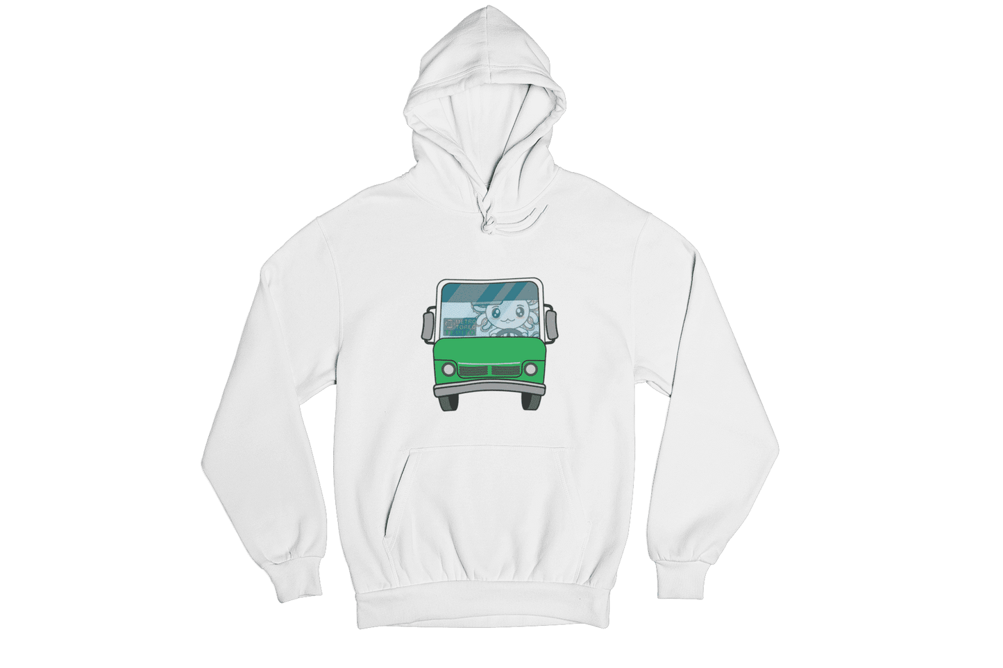 Hoodie Axolotzin Microbusero Ajolote Unisex