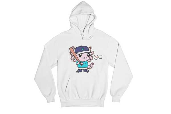 Hoodie Axolotzin Beisbolista Ajolote Unisex