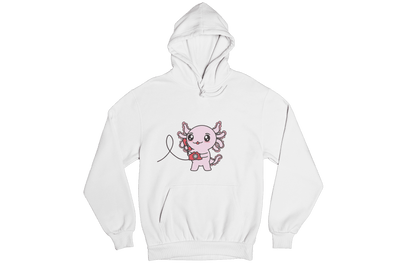 Hoodie Axolotzin Telefono Ajolote Unisex