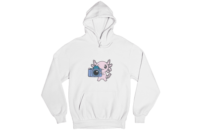 Hoodie Axolotzin Fotografo Ajolote Unisex
