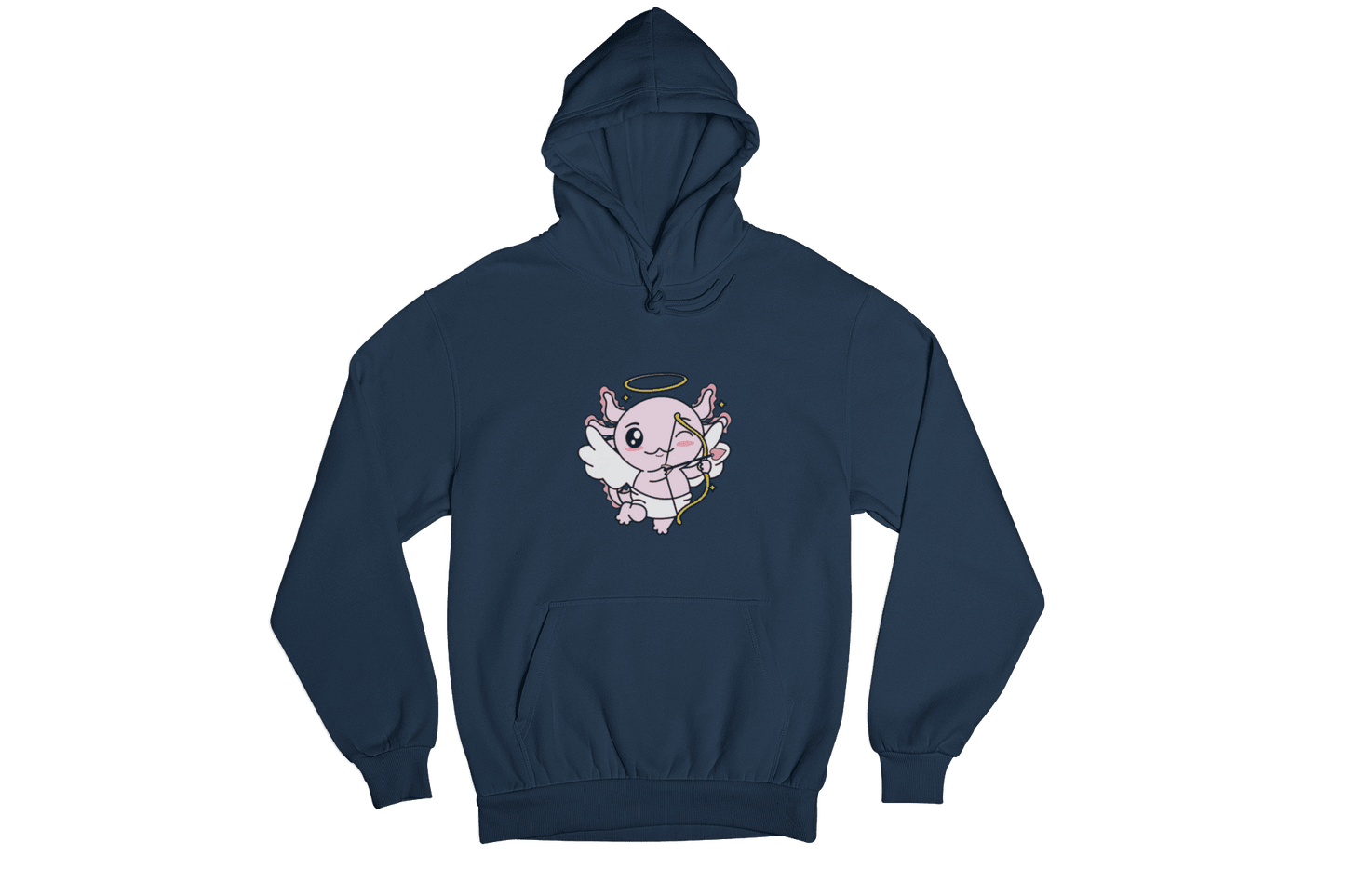 Hoodie Axolotzin Cupido Ajolote Unisex