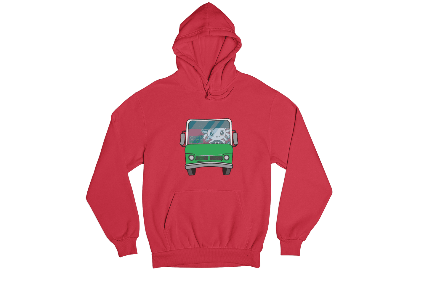 Hoodie Axolotzin Microbusero Ajolote Unisex