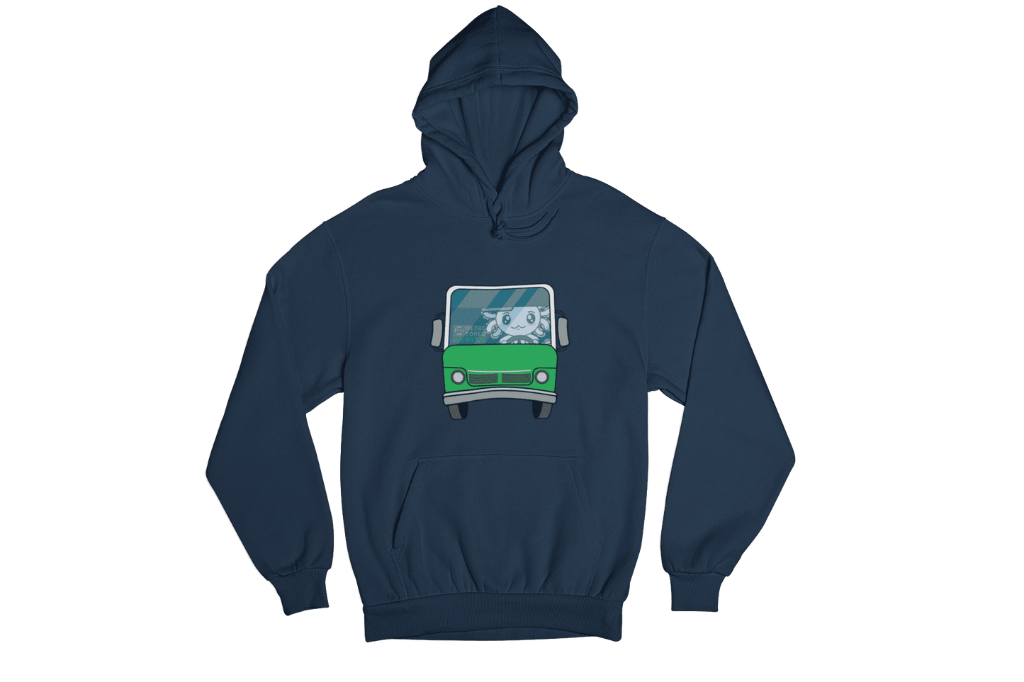 Hoodie Axolotzin Microbusero Ajolote Unisex