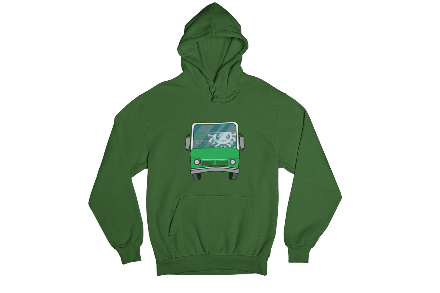 Hoodie Axolotzin Microbusero Ajolote Unisex