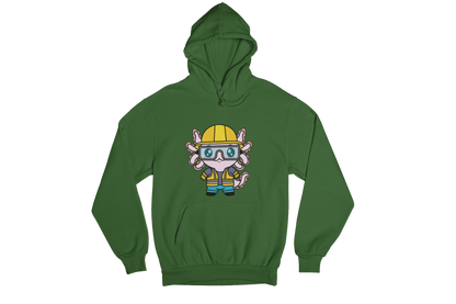 Hoodie Axolotzin Constructor Ajolote Unisex