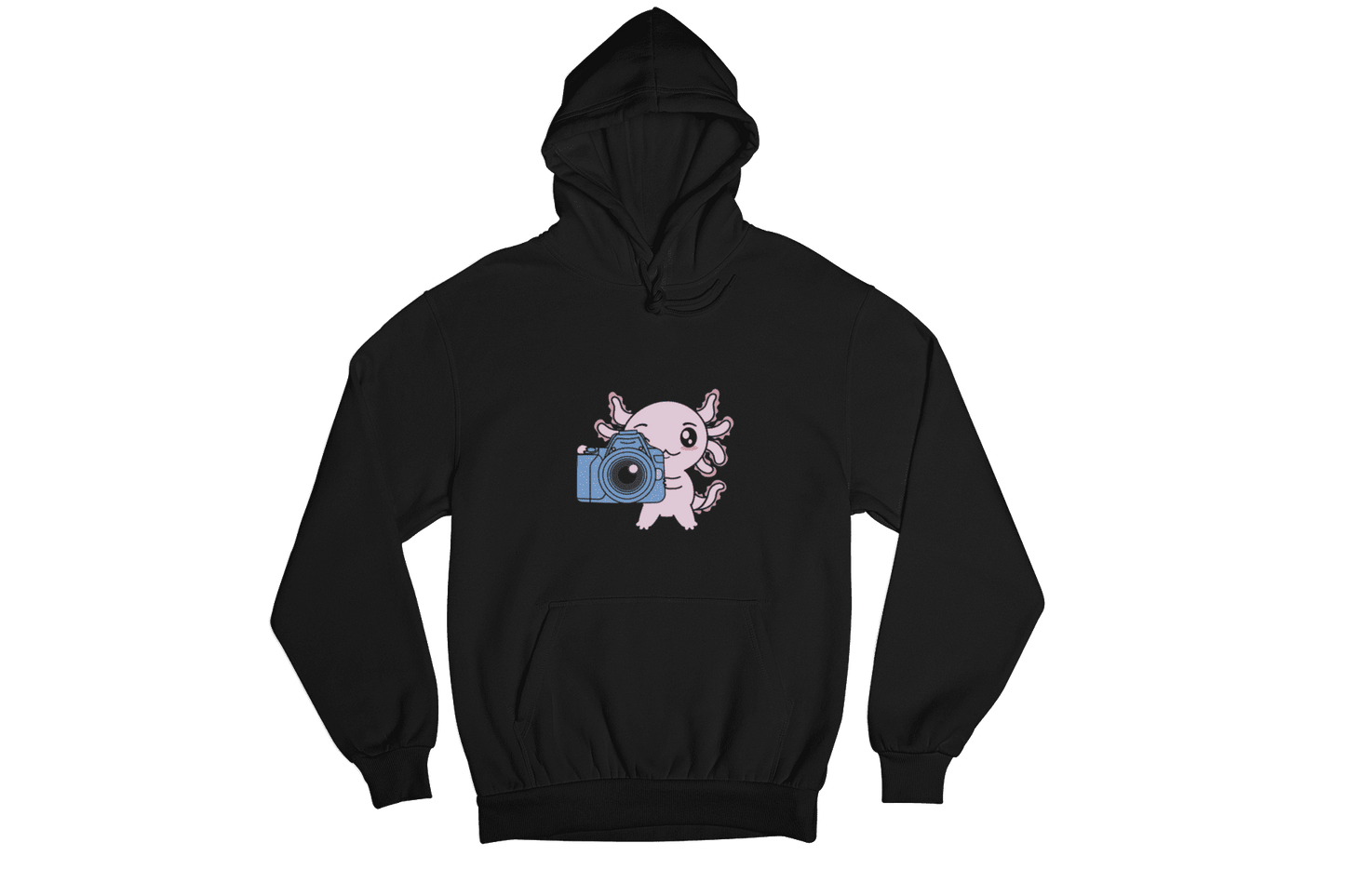 Hoodie Axolotzin Fotografo Ajolote Unisex