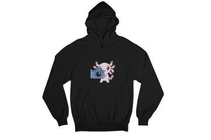 Hoodie Axolotzin Fotografo Ajolote Unisex