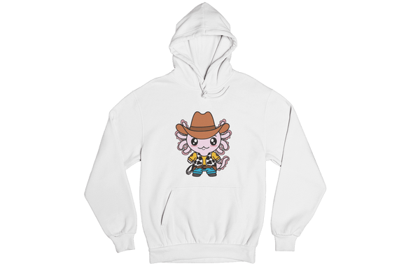 Hoodie Axolotzin Vaquero Ajolote Unisex