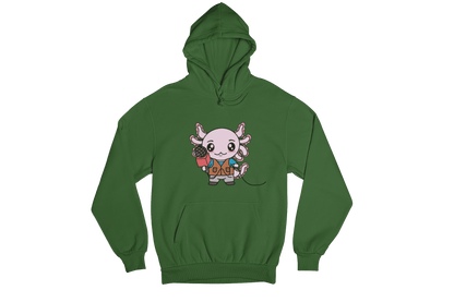 Hoodie Axolotzin Reportero Ajolote Unisex
