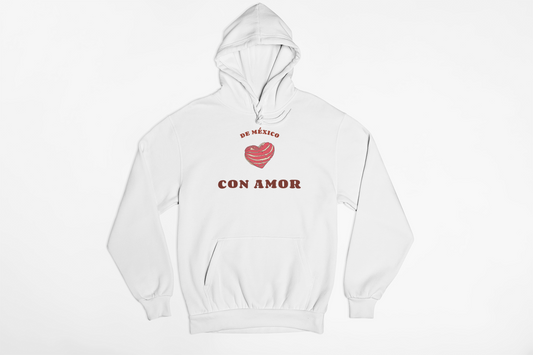 Hoodie Concha De Fresa Con Amor Unisex